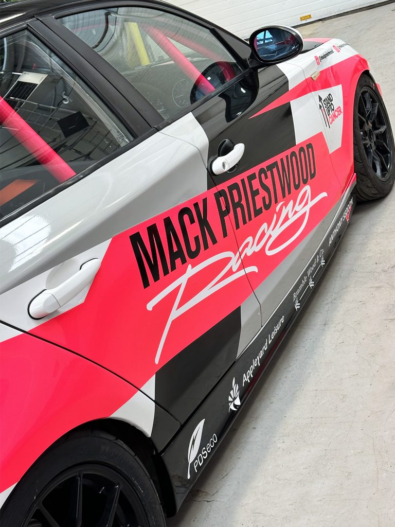 Mac Priestwood Racing Motorsport Livery Commercial Project