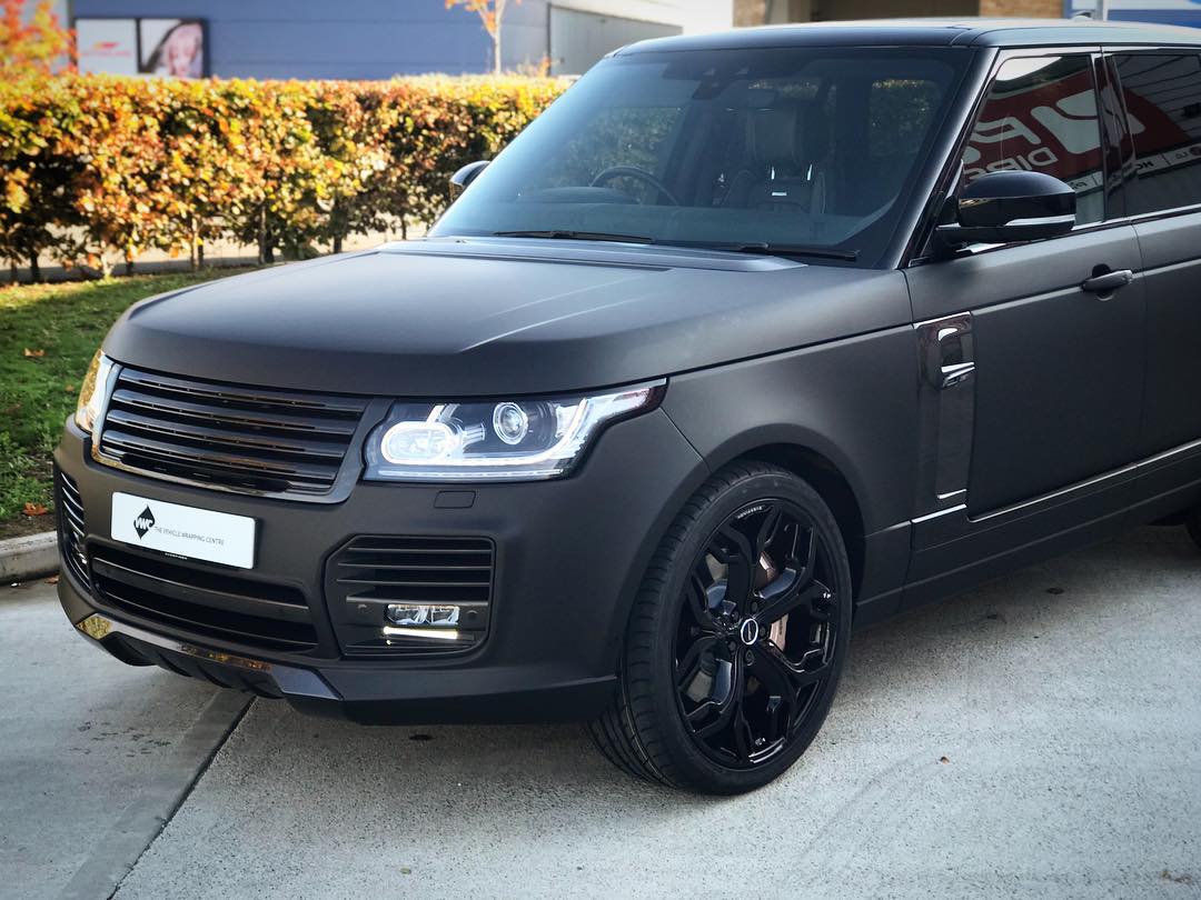 Overfinch Range Rover - Avery Matte Black - Personal Wrapping Project