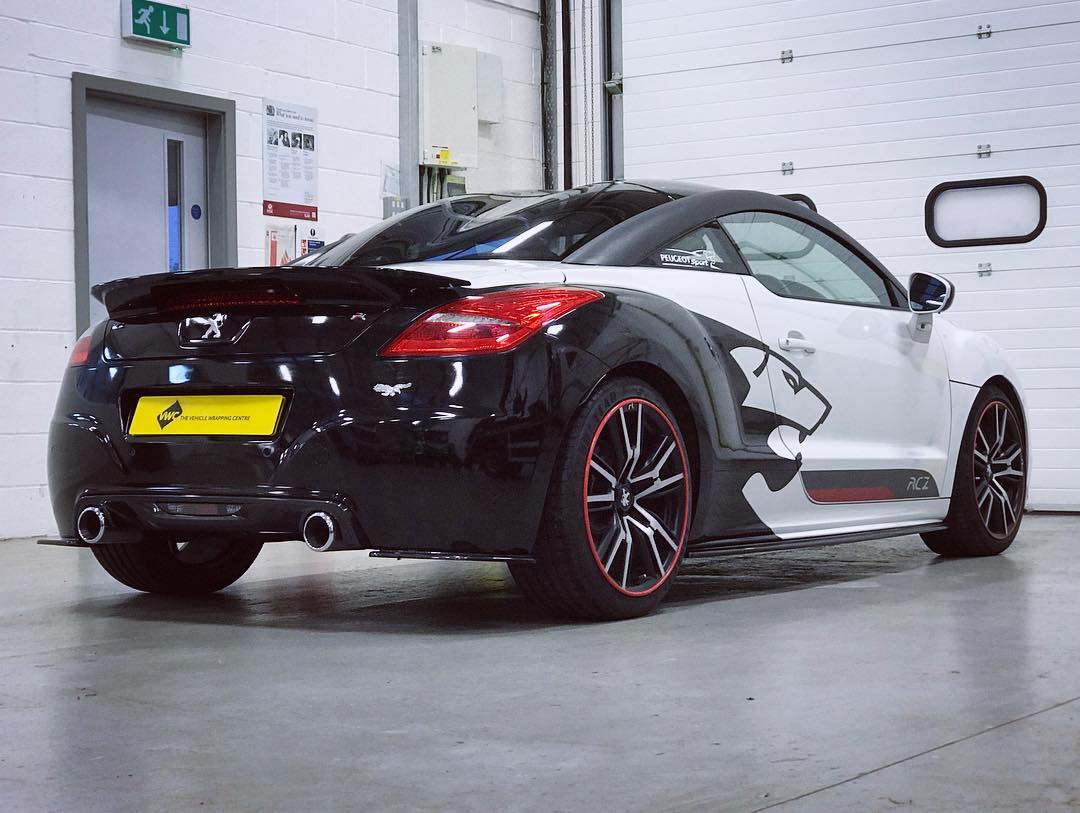 Peugeot RCZ - Rear Partial Wrap - Personal Wrapping Project