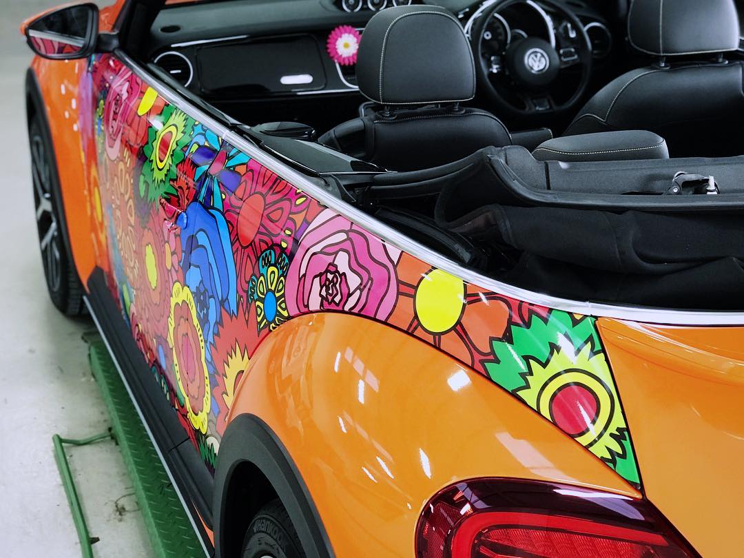 VW Beetle - Bespoke Design - Personal Wrapping Project