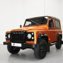 Land Rover Defender 3M Satin Copper Canyon Personal Vehicle Wrap Project