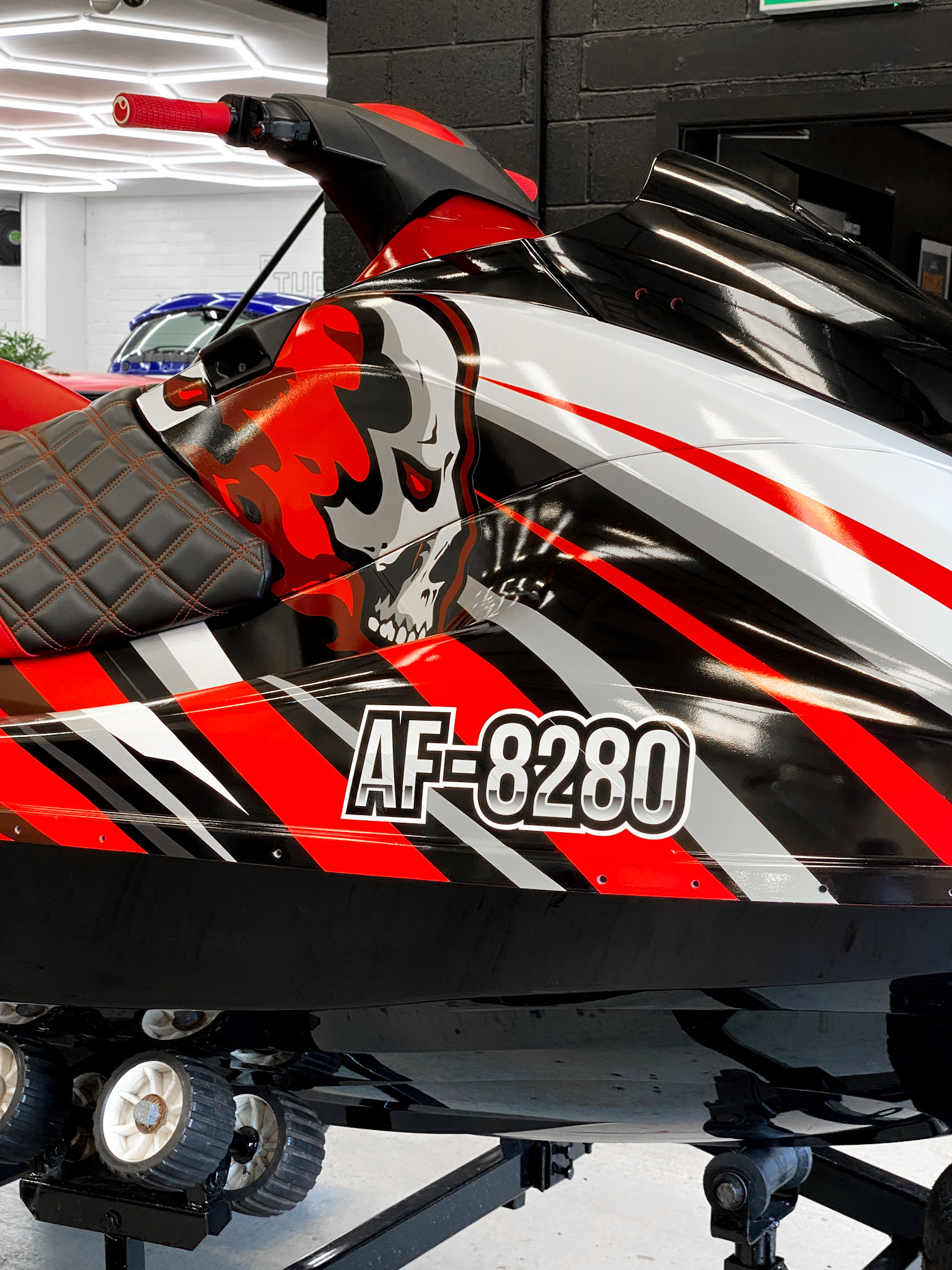 Yamaha AF-8280 Jet-ski Wrap - Personal Wrapping Project