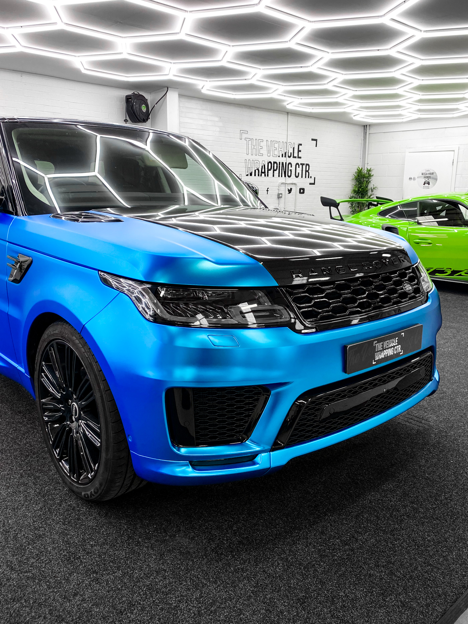 Range Rover - Satin Blue Chrome - Personal Wrapping Project