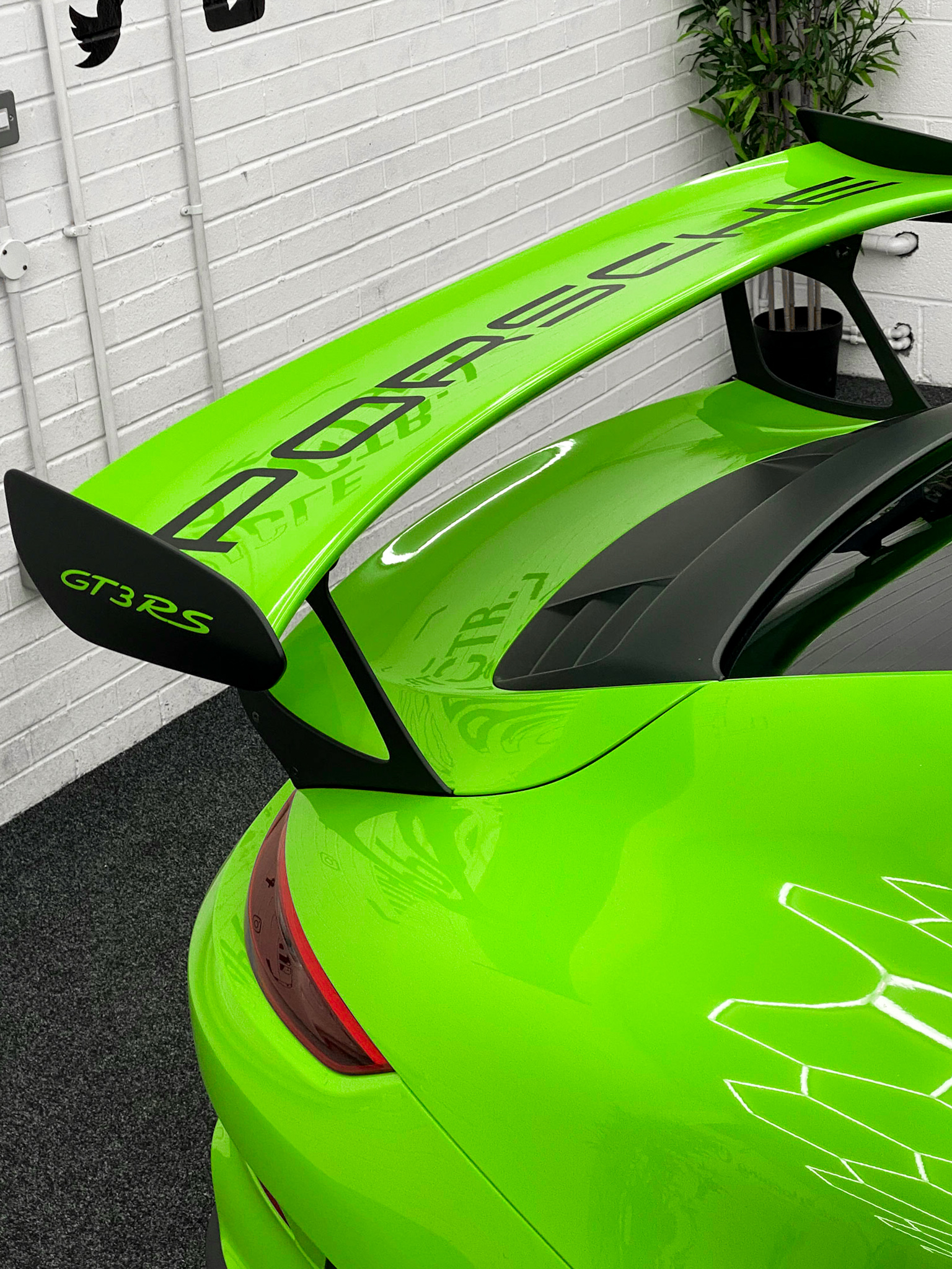 Porsche Gt3rs - Matte Black Decals - Personal Wrapping Project