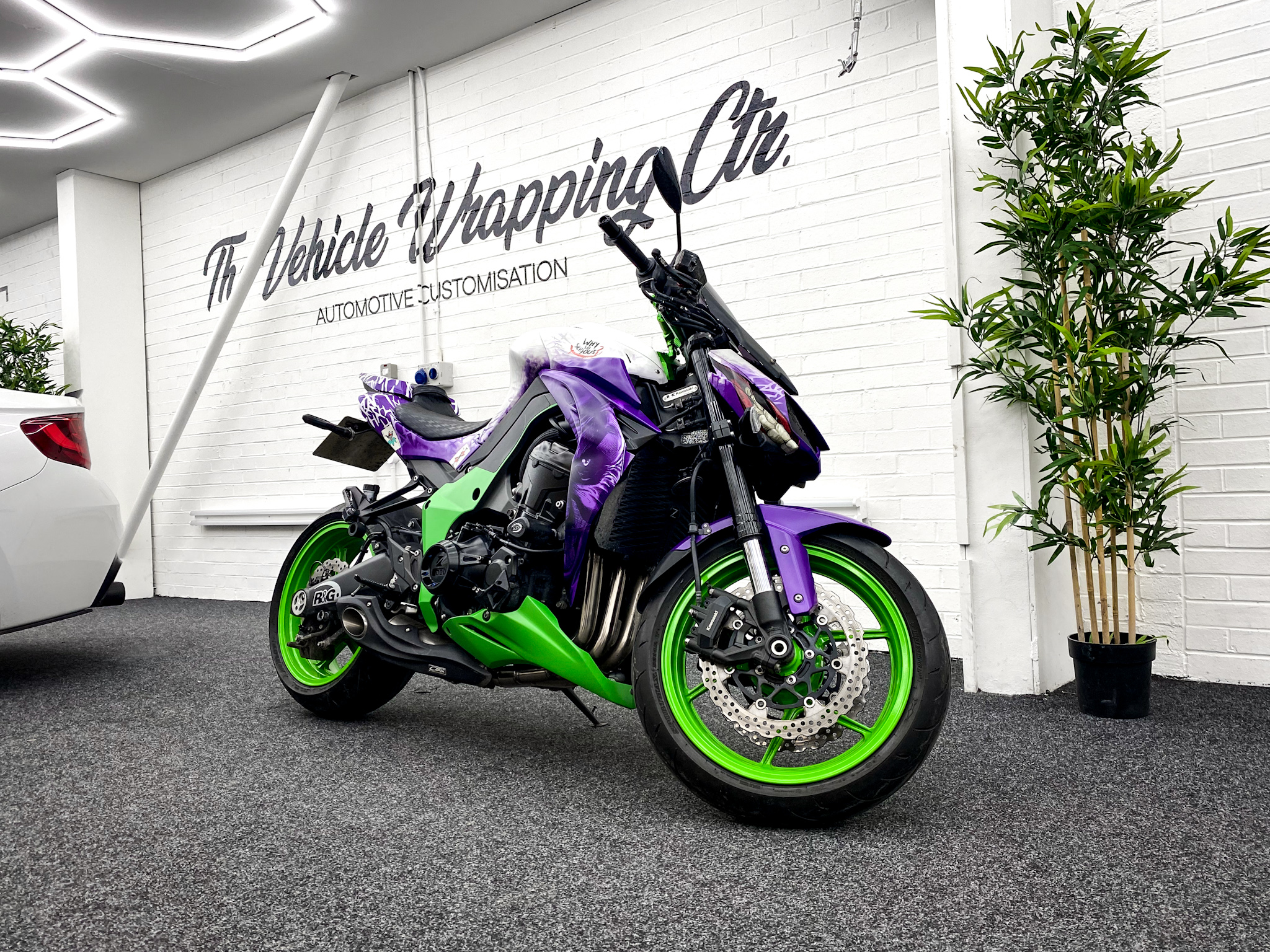 Kawasaki Z1000 - Joker Bike Wrap - Personal Wrapping Project