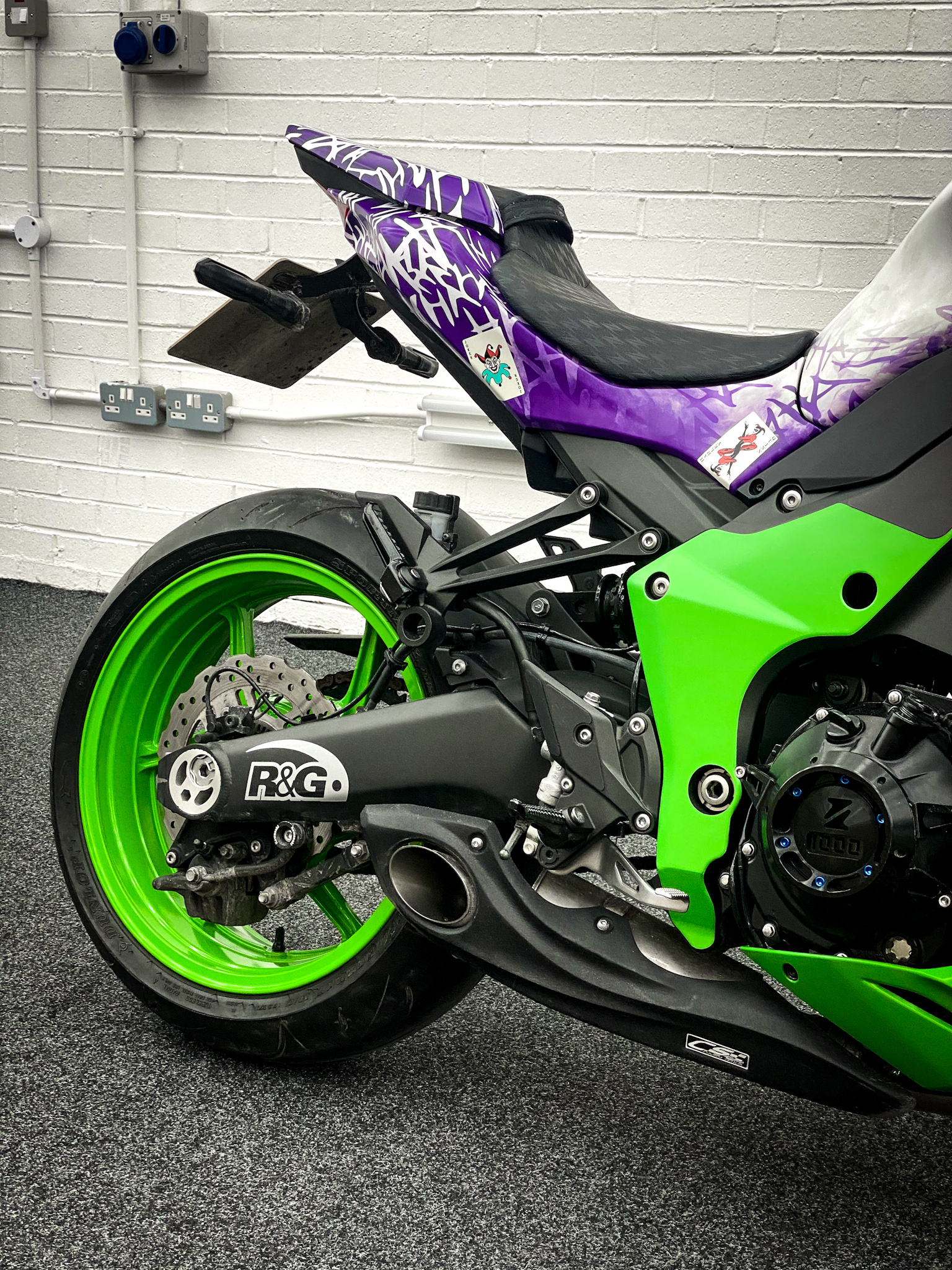 Kawasaki Z1000 - Joker Bike Wrap - Personal Wrapping Project