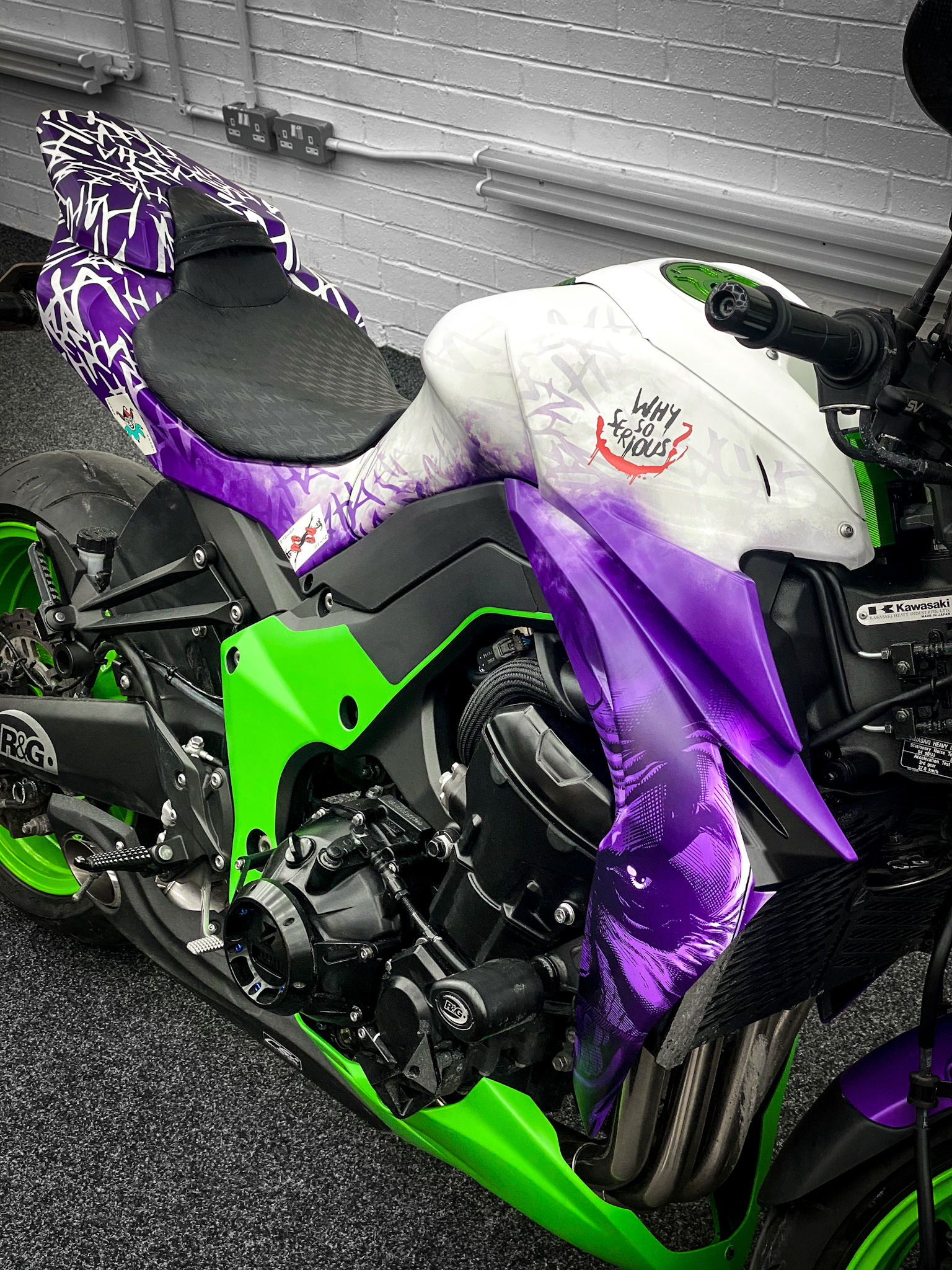 Kawasaki Z1000 - Joker Bike Wrap - Personal Wrapping Project