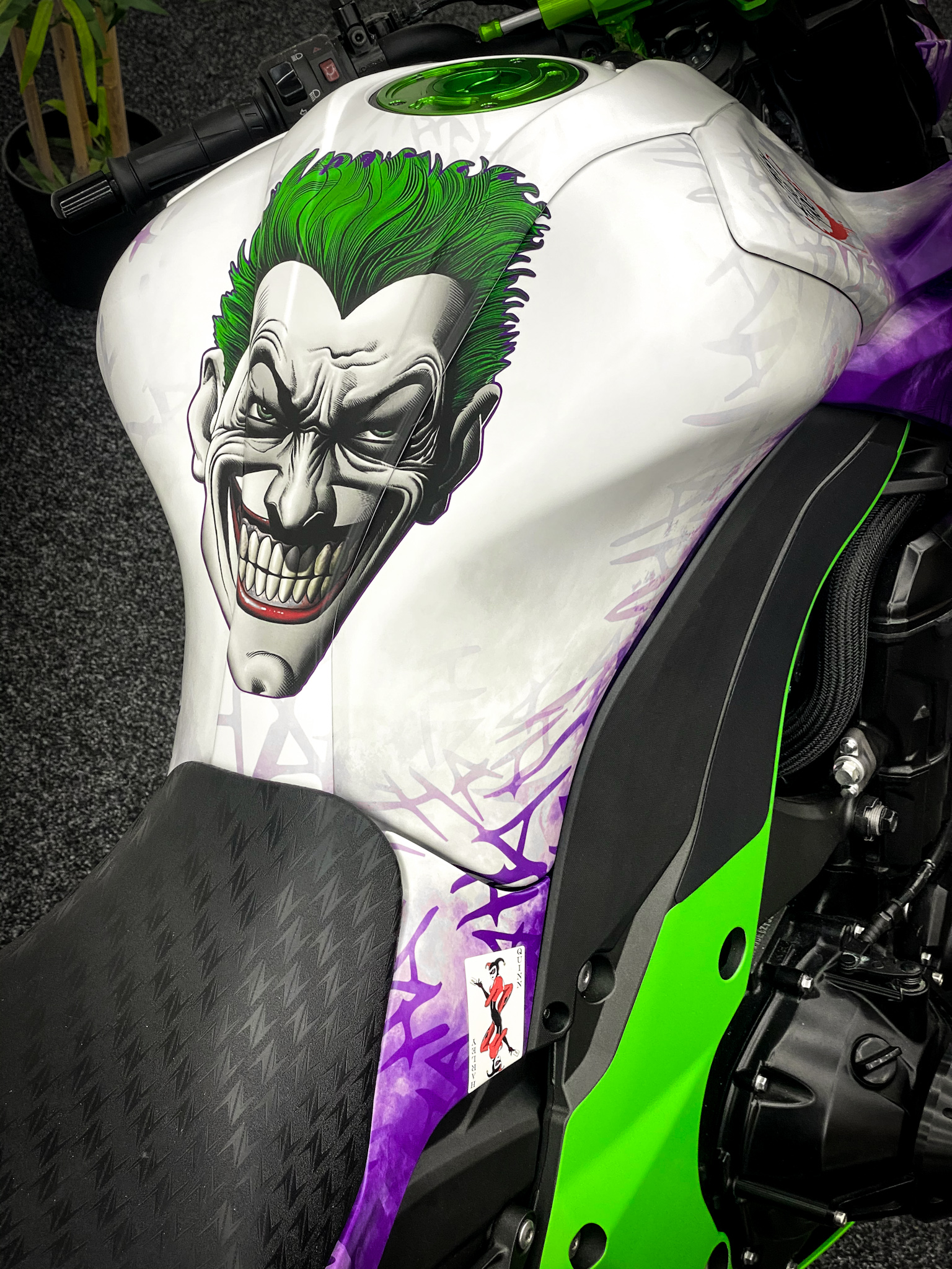 Kawasaki Z1000 - Joker Bike Wrap - Personal Wrapping Project