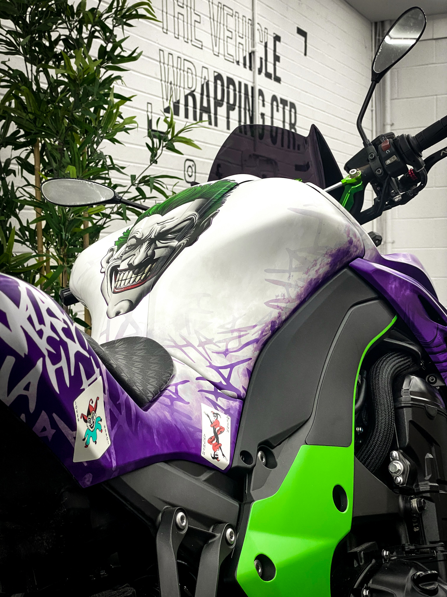 Kawasaki Z1000 - Joker Bike Wrap - Personal Wrapping Project