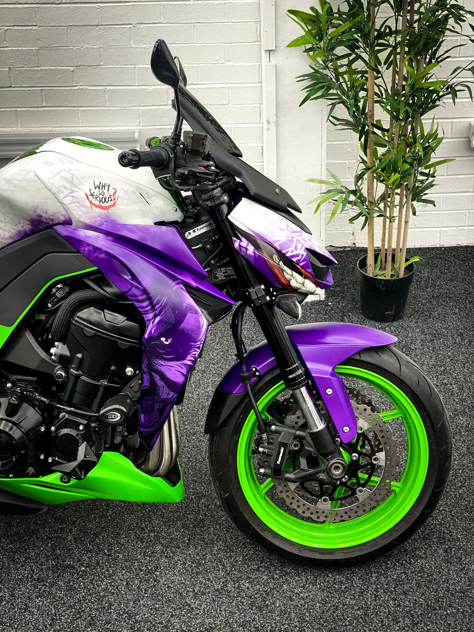 Kawasaki Z1000 - Joker Bike Wrap - Personal Wrapping Project