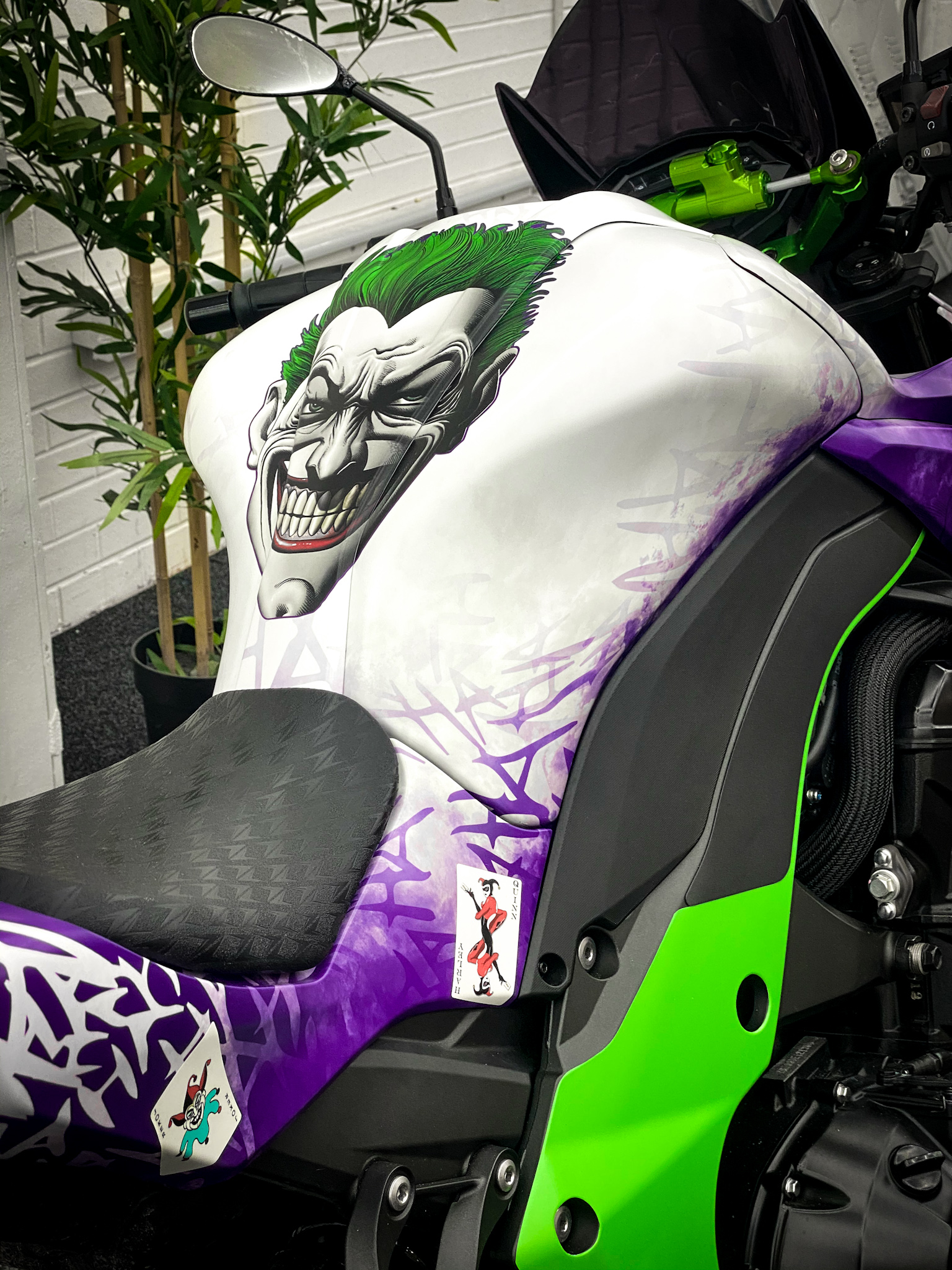 Kawasaki Z1000 - Joker Bike Wrap - Personal Wrapping Project