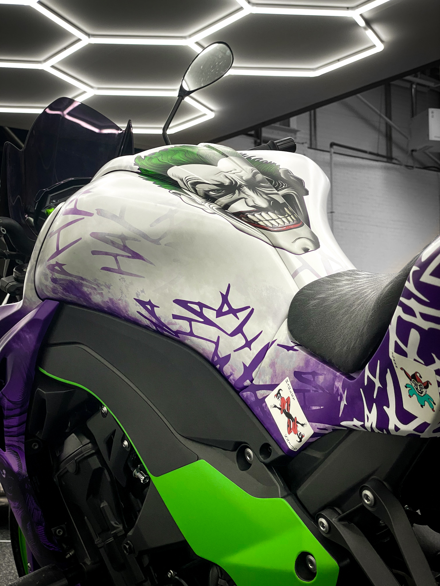 Kawasaki Z1000 - Joker Bike Wrap - Personal Wrapping Project