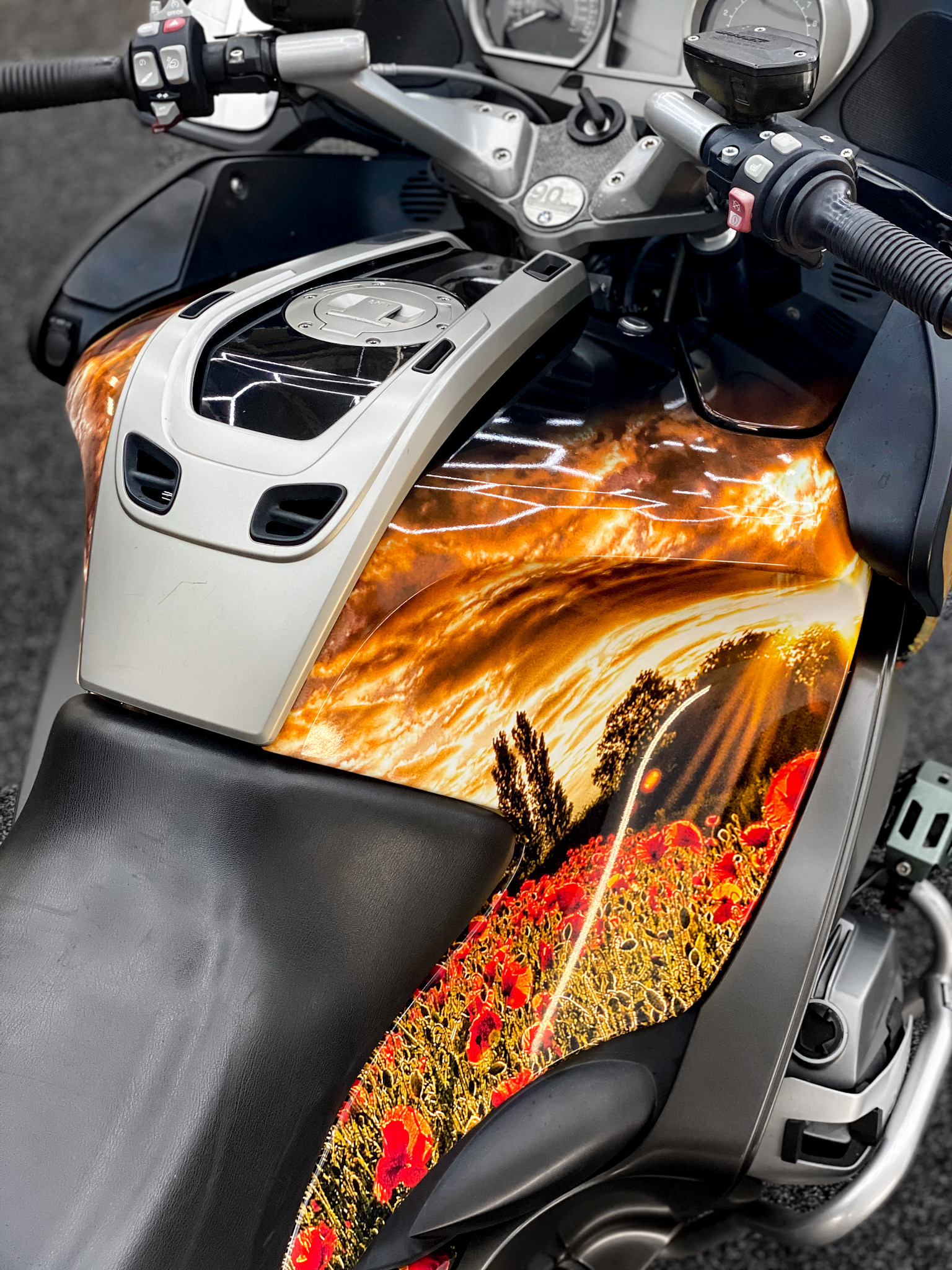 BMW RT 1200 - Printed Bike Wrap - Personal Wrapping Project