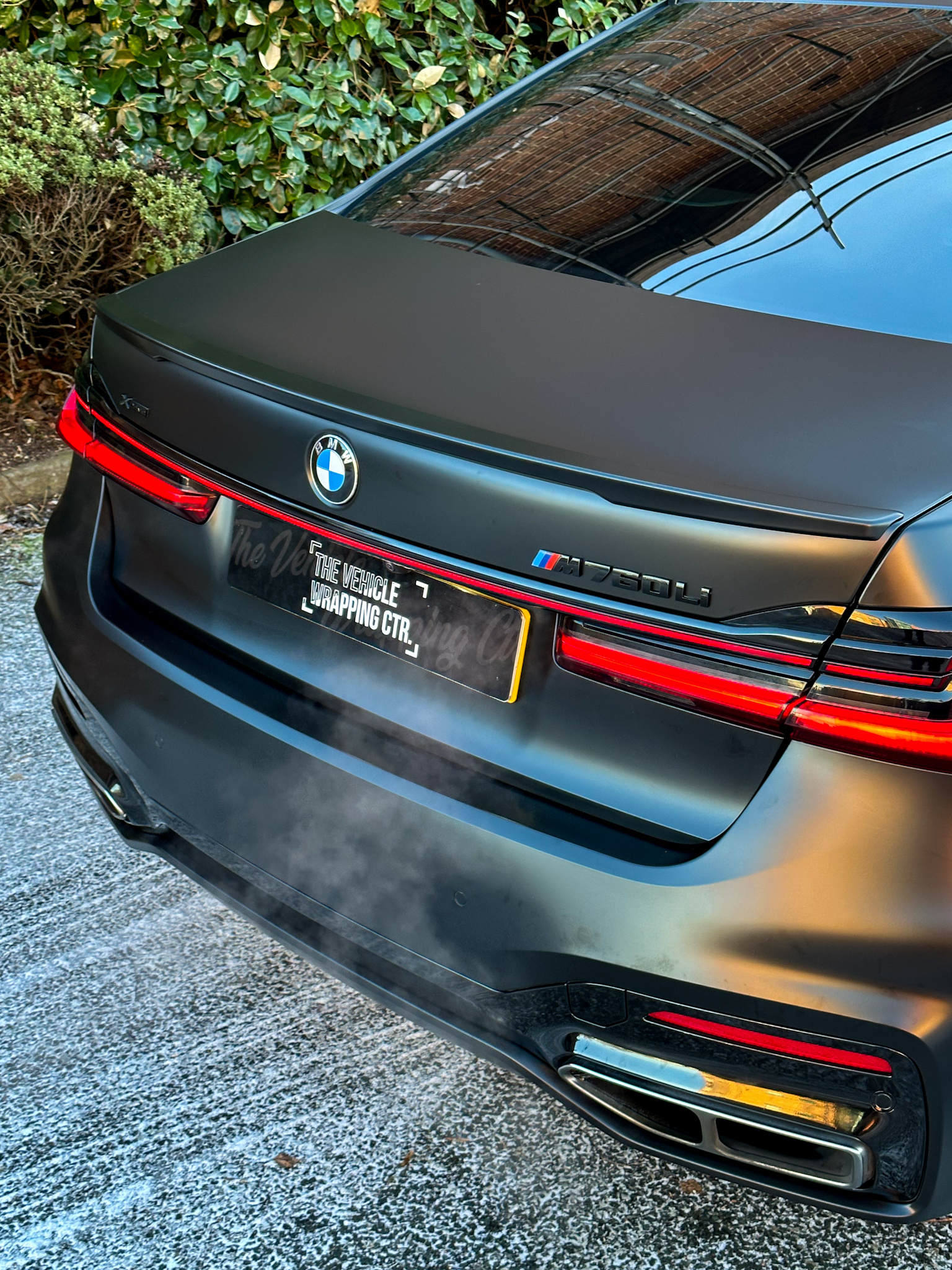 BMW M760Li - Satin Black - Personal Wrapping Project