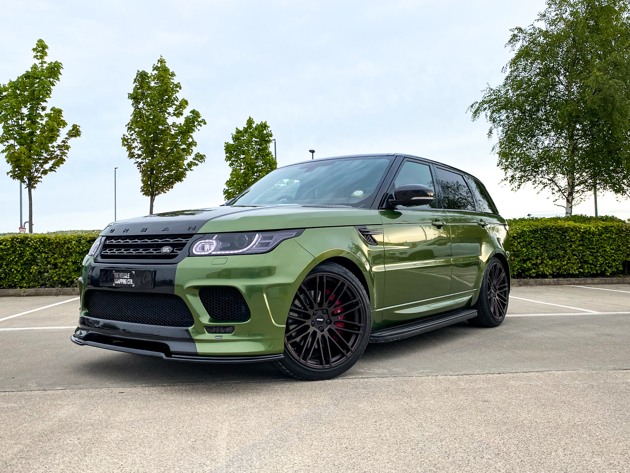 Range rover green