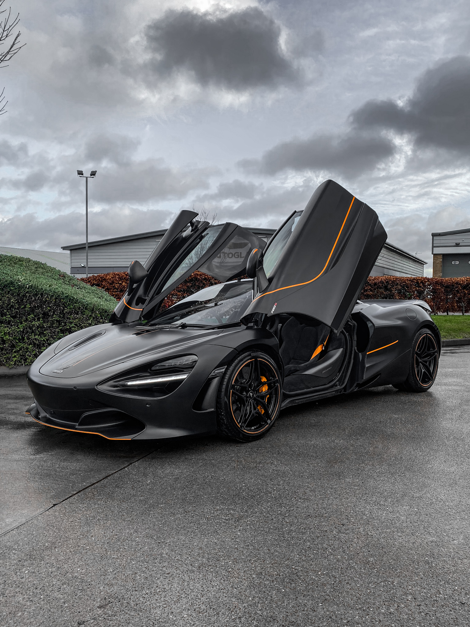 Mclaren 720s - Satin Black MSO 'Track Themed' - Personal Wrapping Project