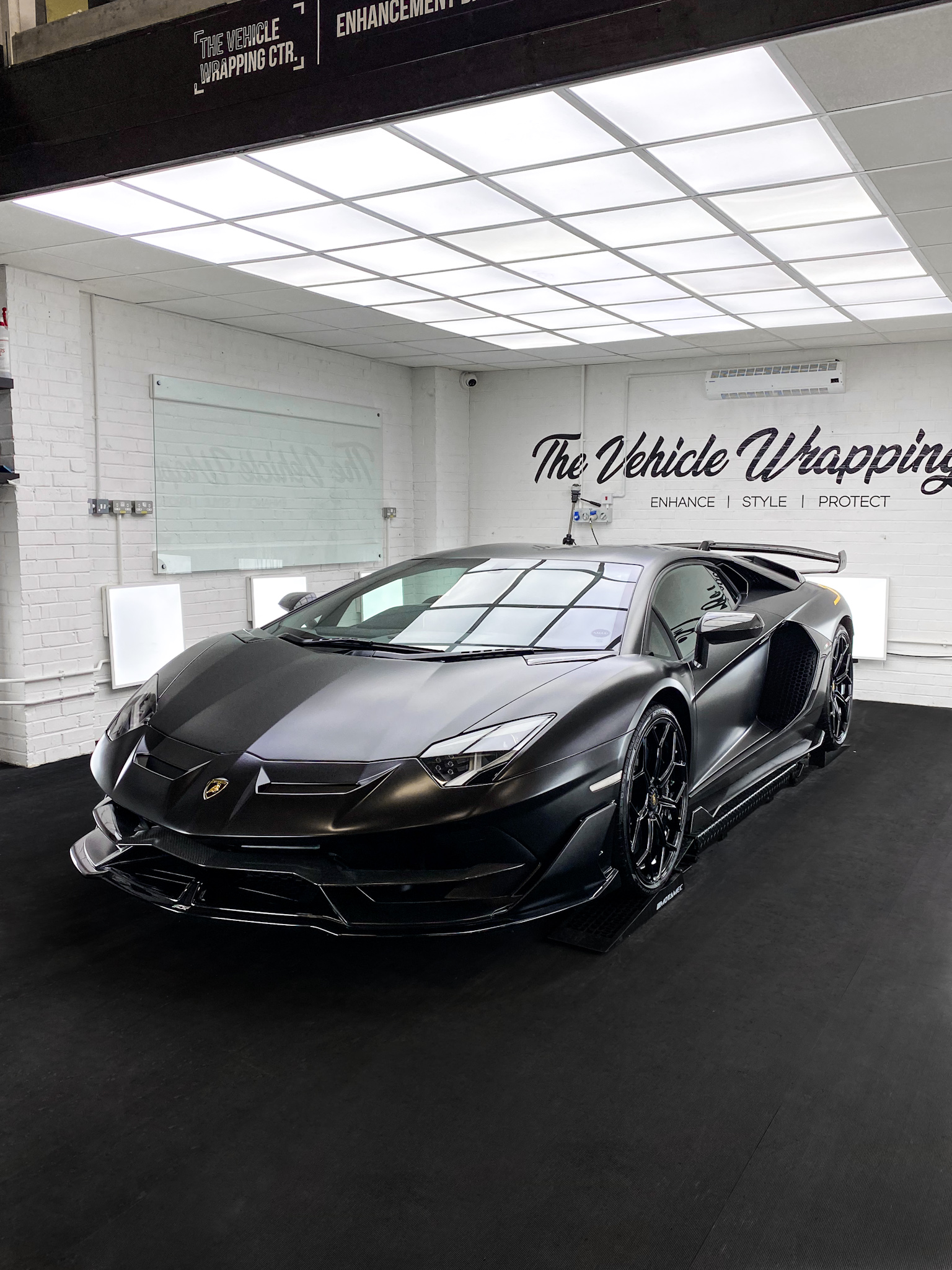 Lamborghini Aventador SVJ - Satin Black - Personal Wrapping Project