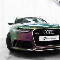 Audi RS6 Hexis Vario-Chrome Personal Vehicle Wrap Project